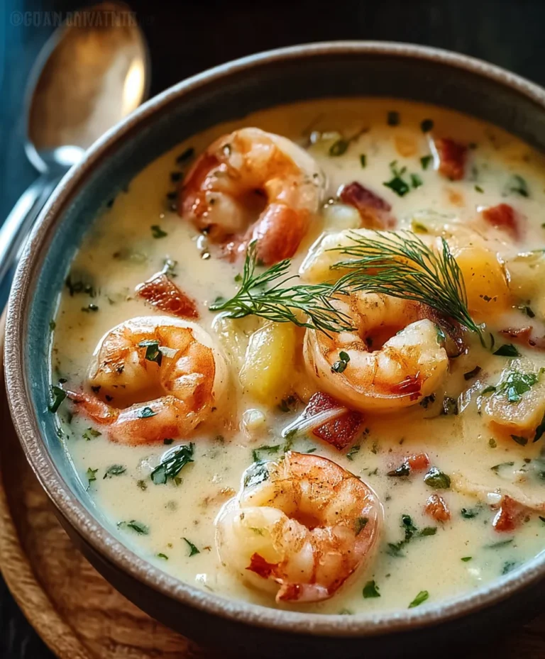 Creamy Shrimp Chowder Recipe – Easy & Delicious