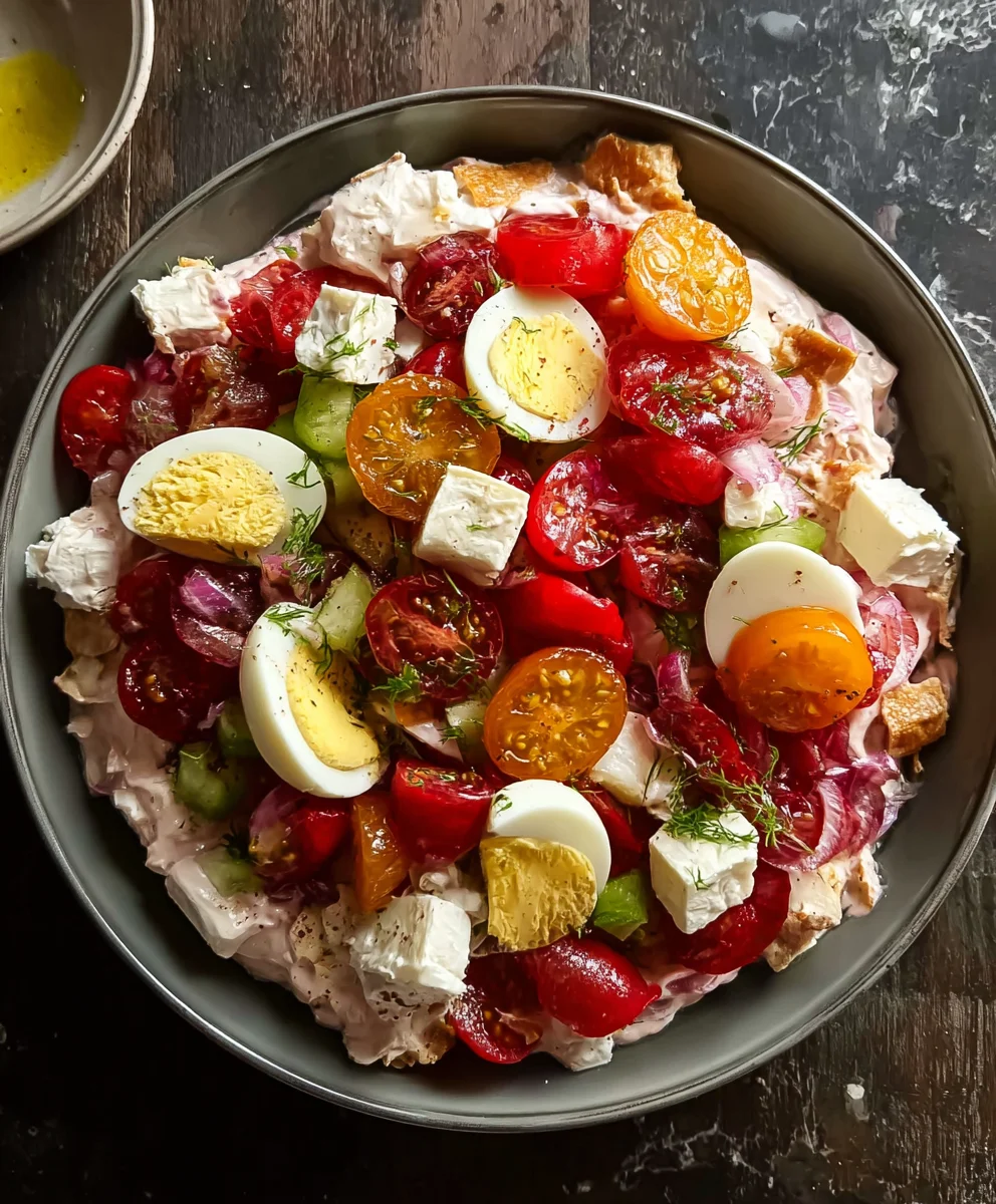 Junk Yard Salad- Hearty Beefy Meal Recipe