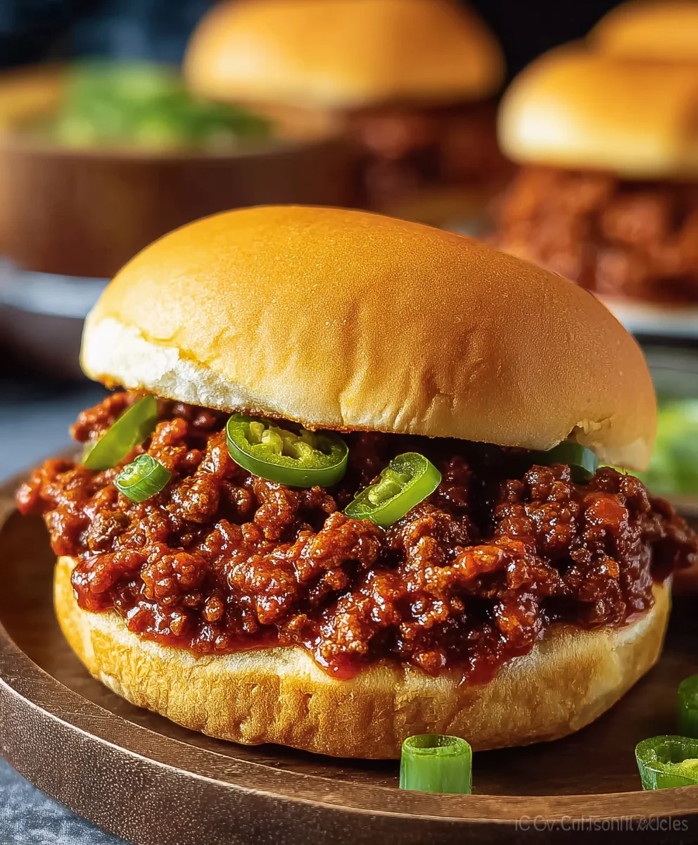 Easy Beef Sloppy Joes-Classic Comfort Food
