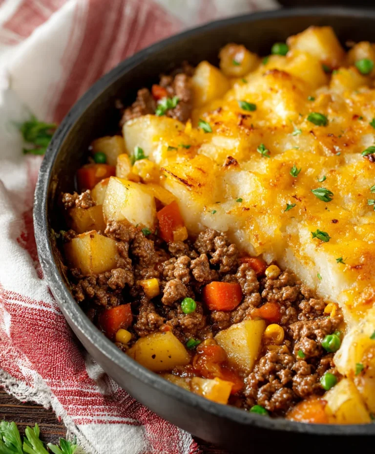 Easy Ground Beef and Potatoes Dinner Recipe