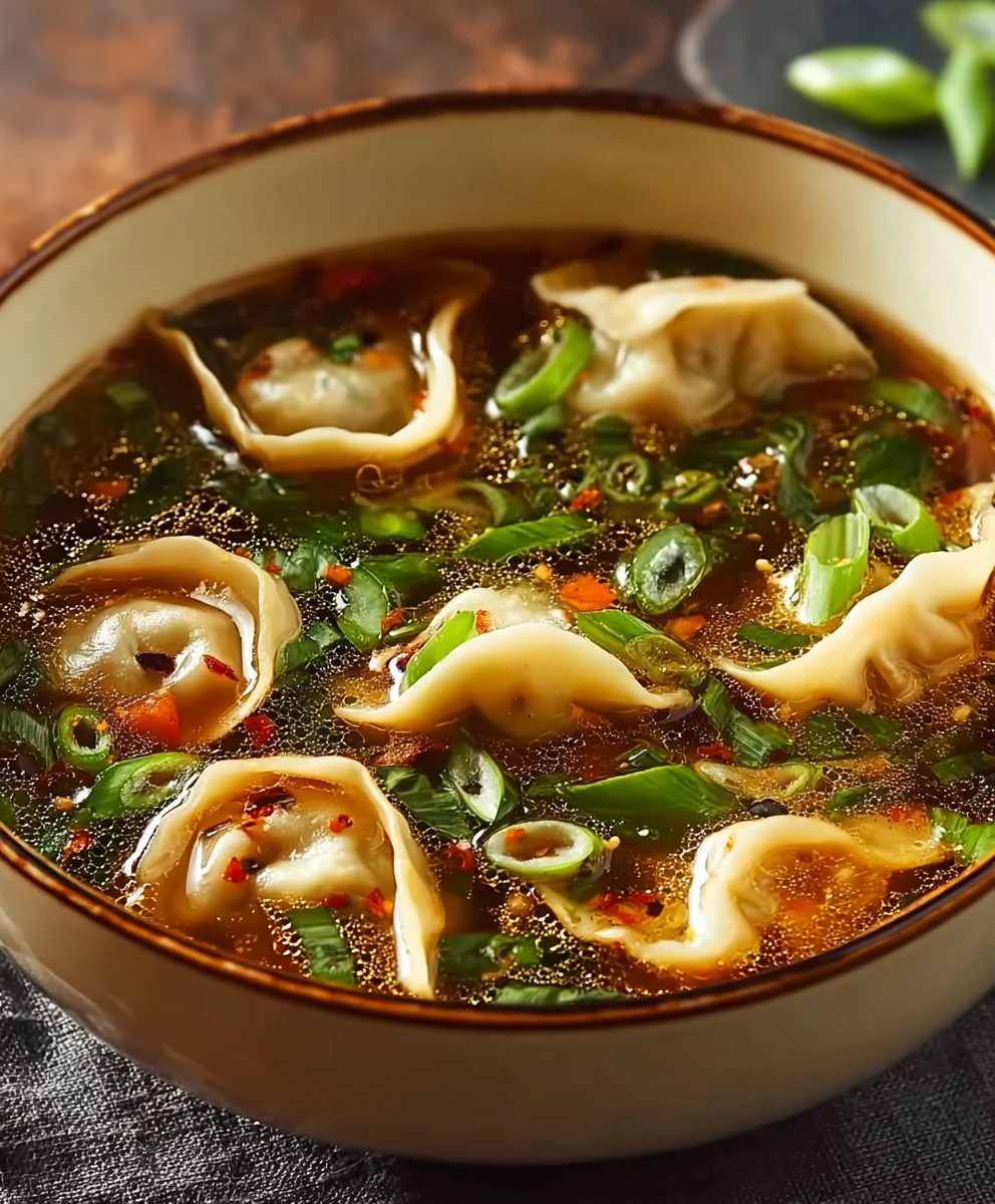Potsticker Soup- Flavorful Comfort for Any Occasion