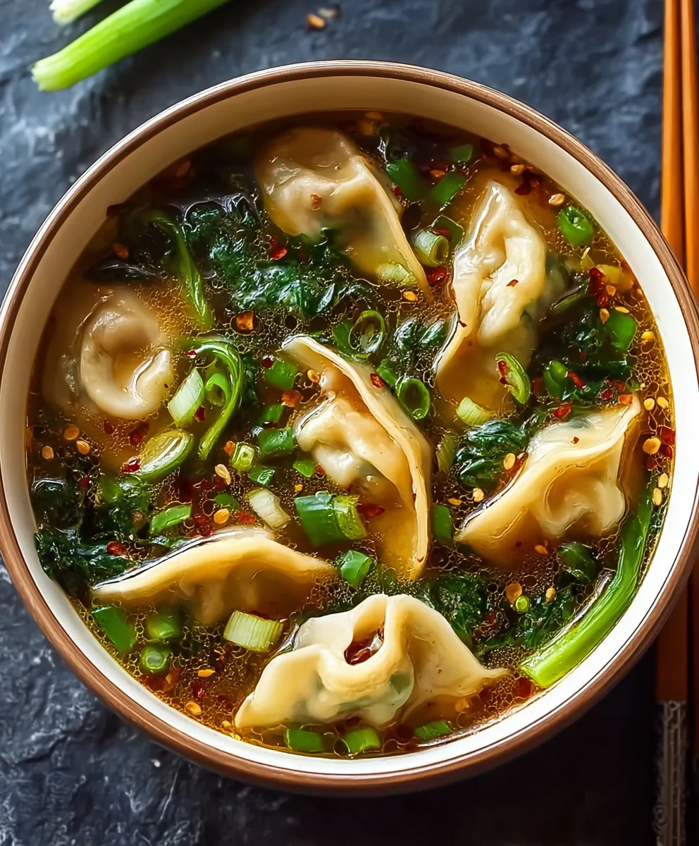 Potsticker Soup- Flavorful Comfort for Any Occasion