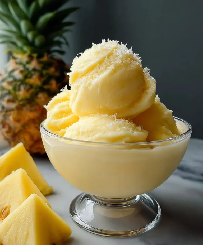 Ninja Creami Dole Whip Recipe-Easy Homemade Treat