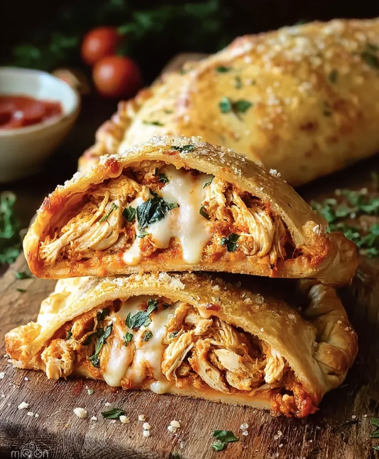 Easy Baked Chicken Calzone Recipe – Delicious Dinner