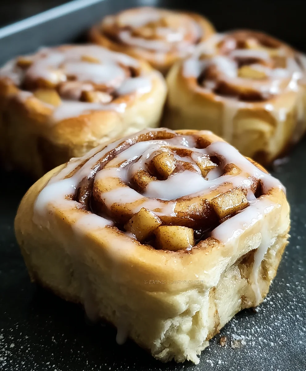 Apple Cinnamon Rolls-Warm & Cozy Fall Treat