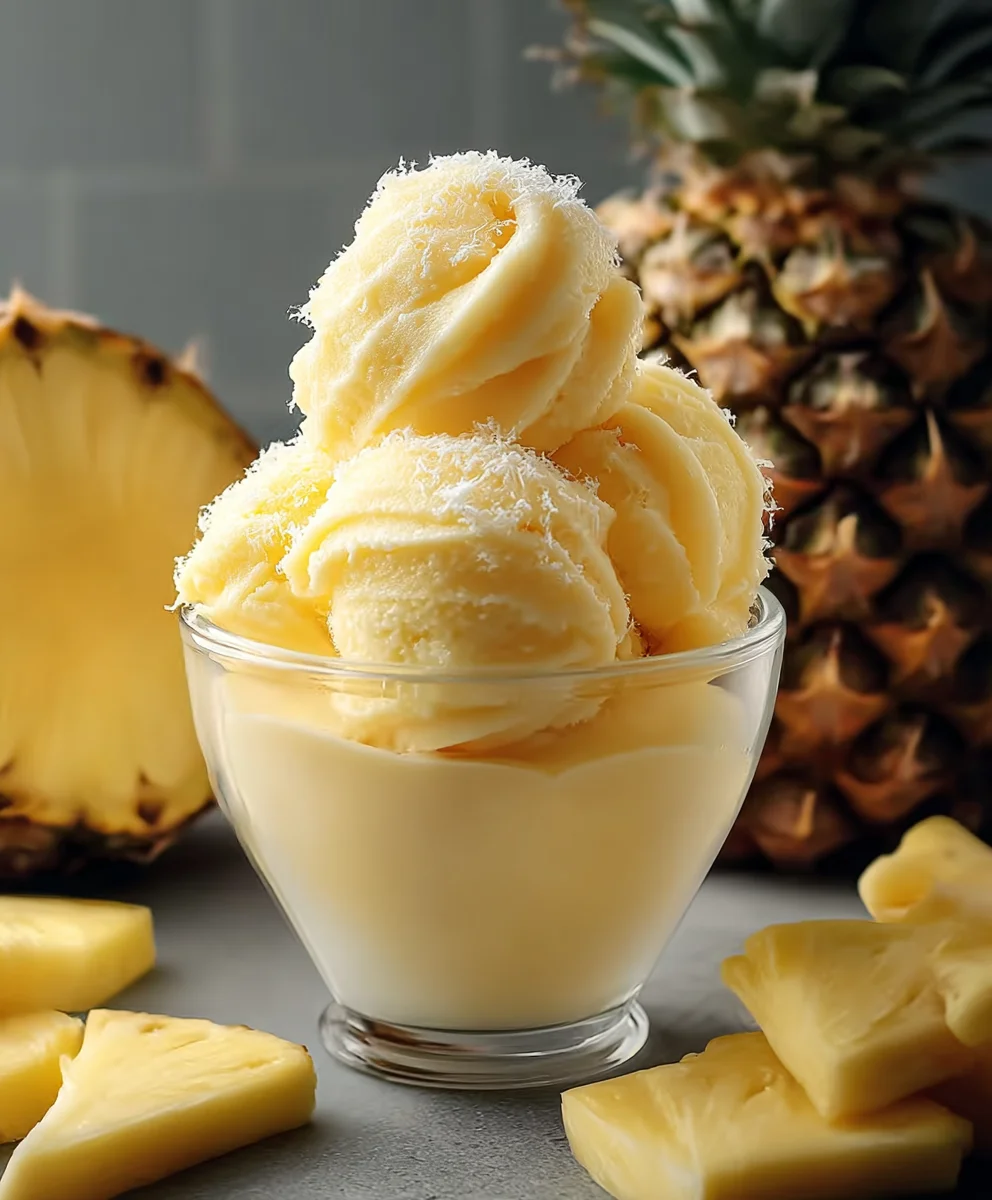 Ninja Creami Dole Whip Recipe-Easy Homemade Treat