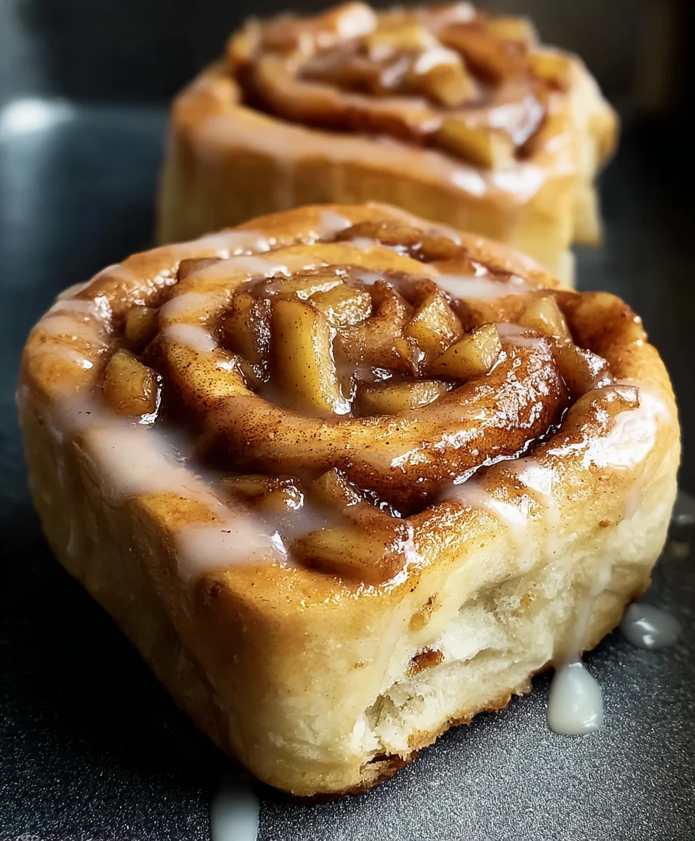 Apple Cinnamon Rolls-Warm & Cozy Fall Treat