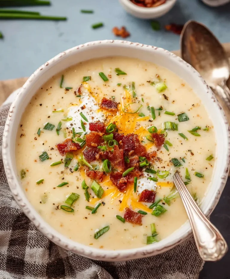 Easy Crockpot Potato Soup Recipe – Creamy & Delicious