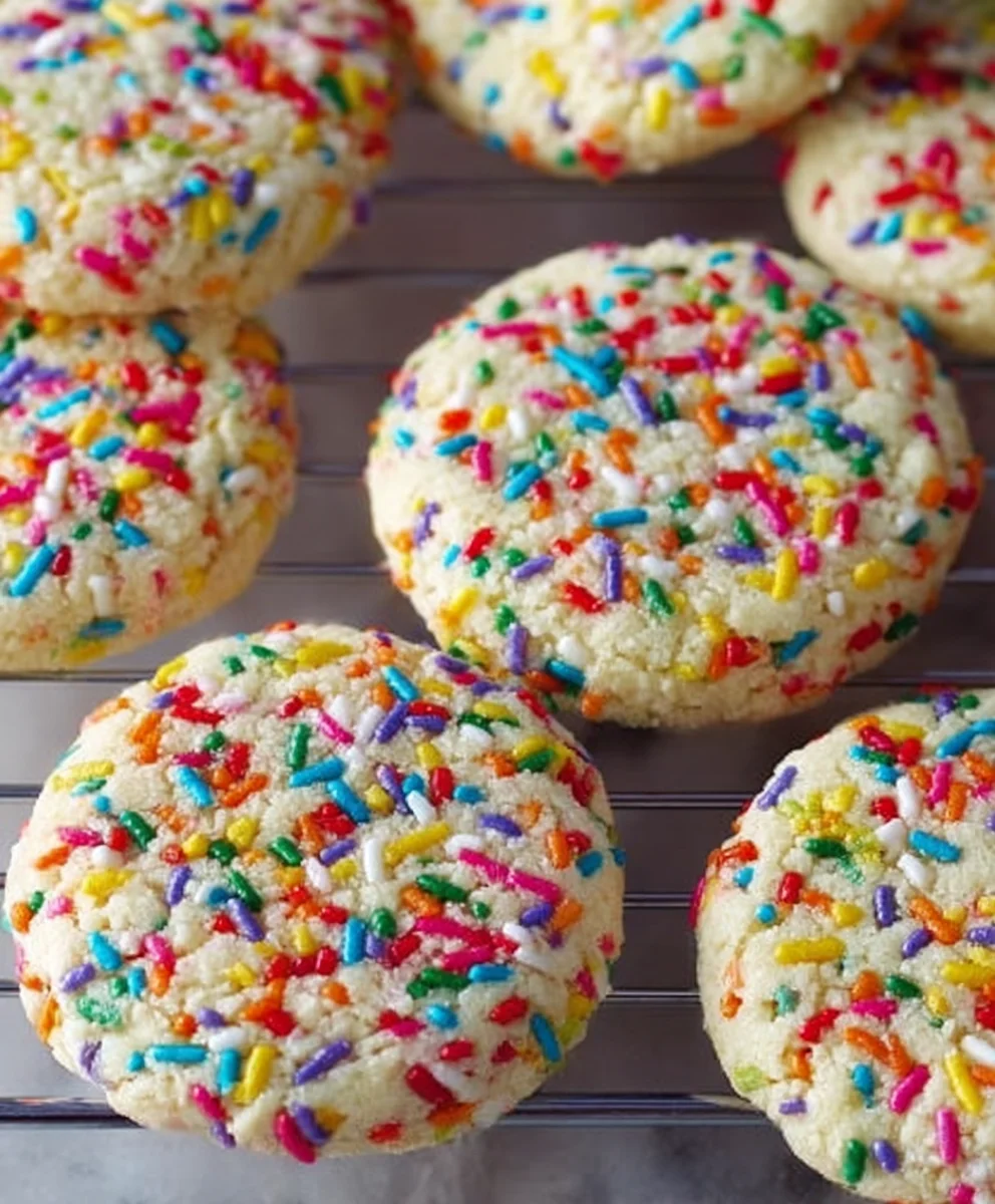 Easy Sprinkle Cookies- Perfect for Any Celebration
