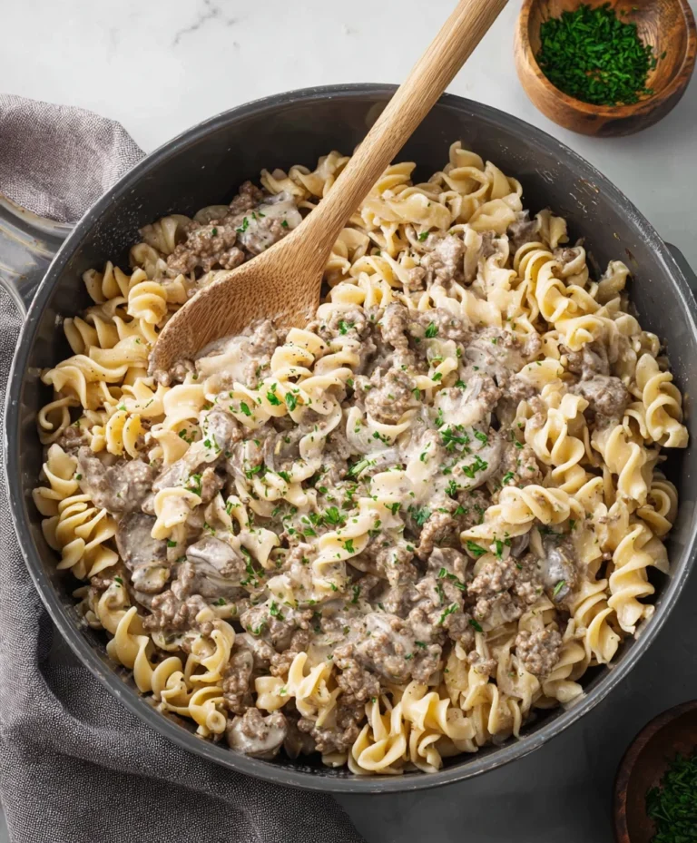 Quick Ground Beef Stroganoff – Easy Weeknight Dinner