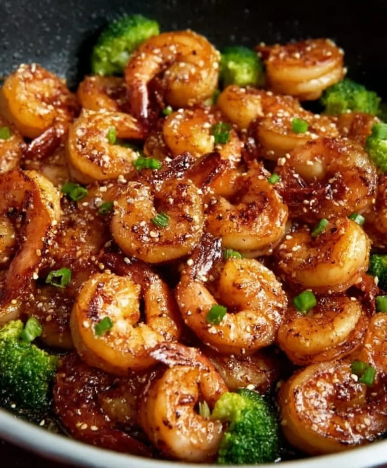 Honey Garlic Shrimp High-Protein Recipe-Easy Dinner