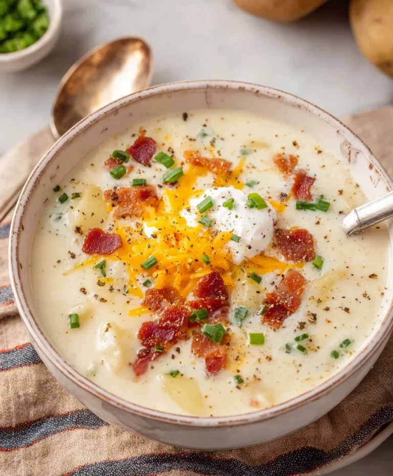 Easy Crockpot Potato Soup Recipe – Creamy Comfort Food