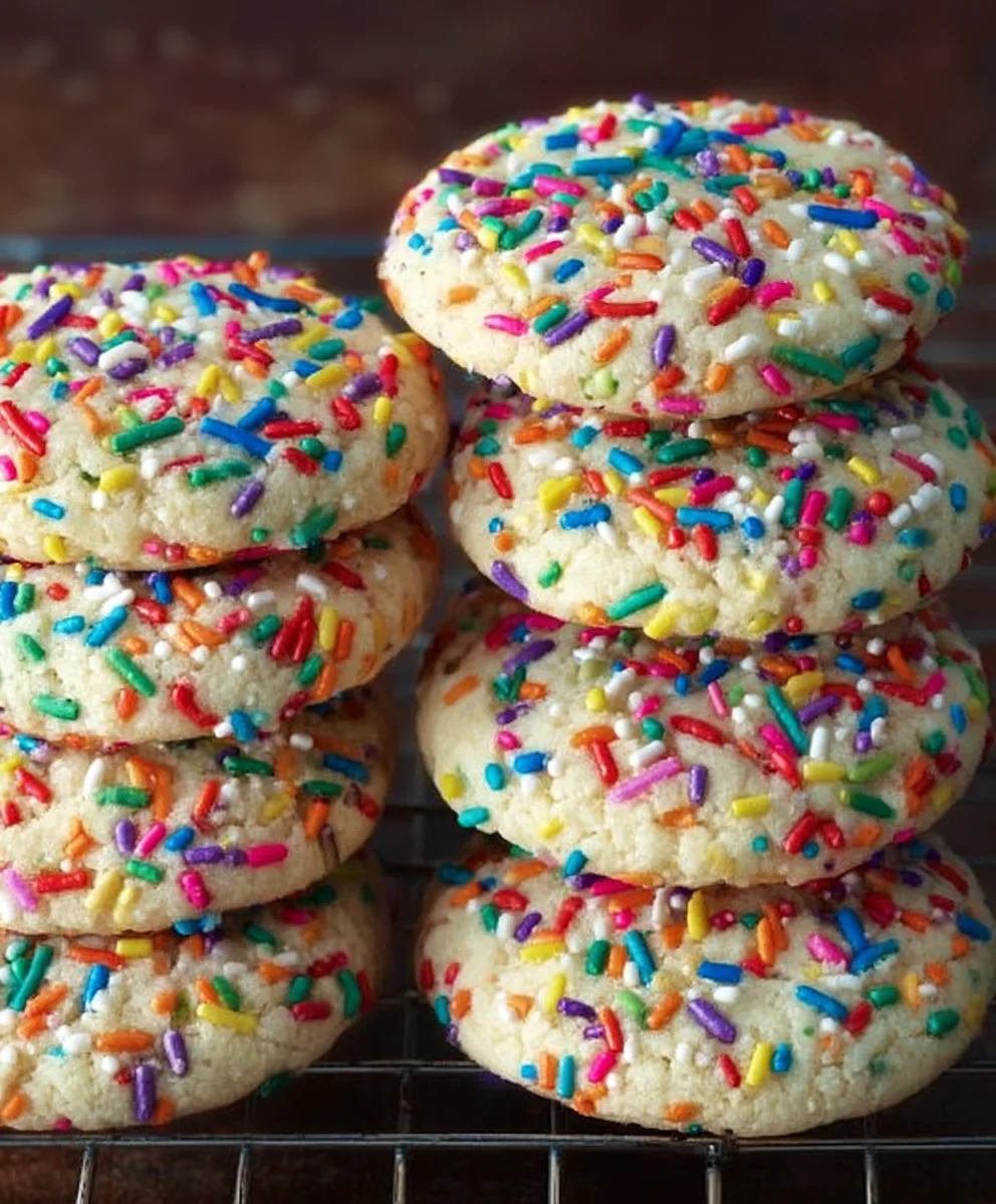 Easy Sprinkle Cookies- Perfect for Any Celebration