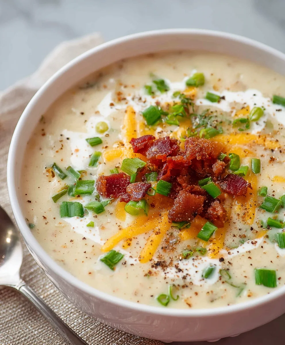 Easy Crockpot Potato Soup Recipe - Creamy Comfort Food
