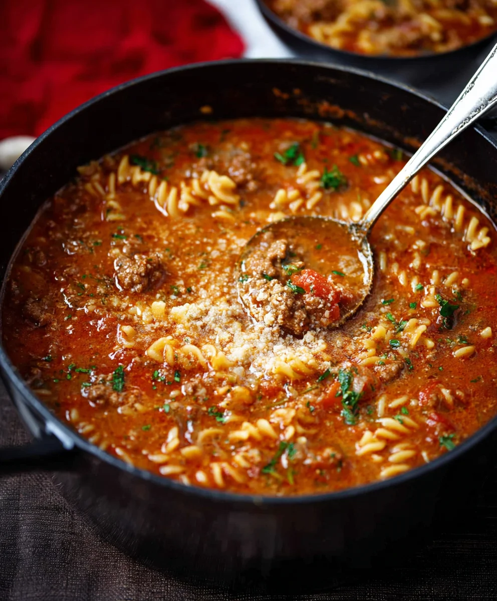 Easy Lasagna Soup Recipe - Comfort Food Delight