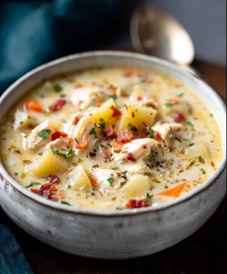 Hearty Chicken Potato Soup-Comfort Food Favorite