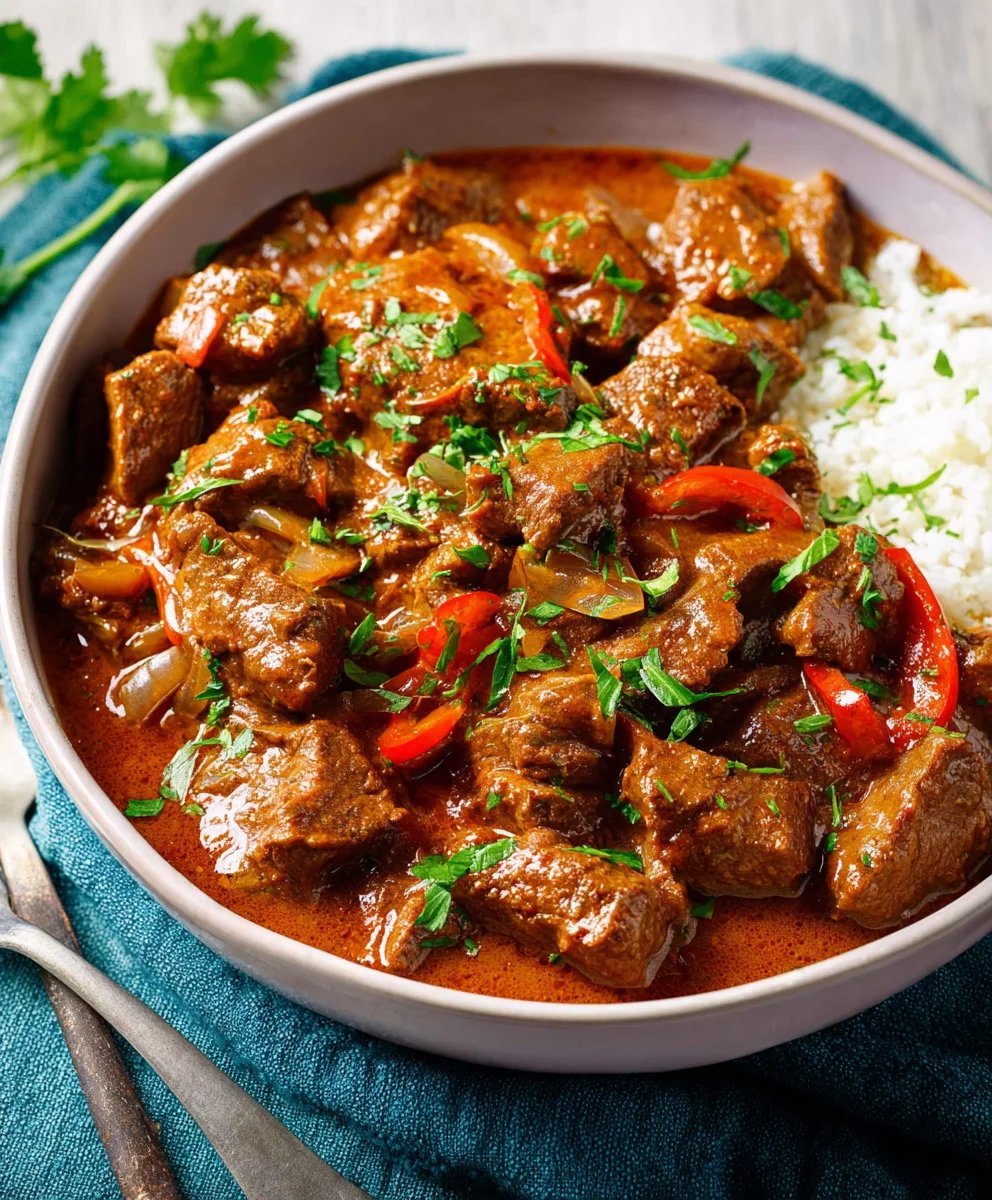 Easy Beef Stew Recipe - Carne Guisada Flavor