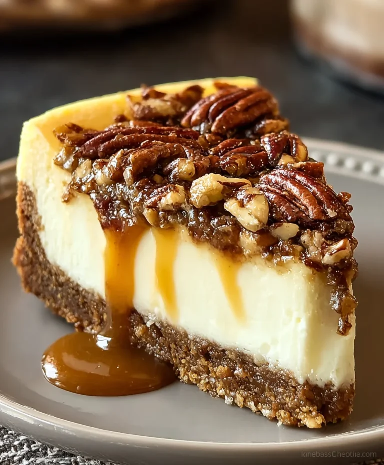 Pecan Pie Cheesecake – Decadent Dessert Perfection