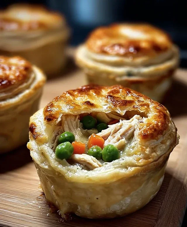 Mini Chicken Pot Pies