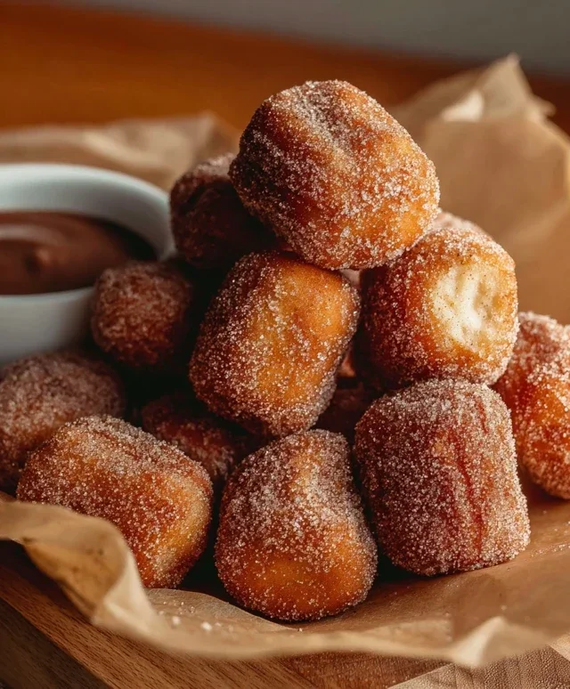 Sweet Air Fryer Churro Bites Recipe