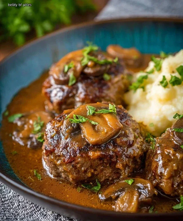 Easy Homemade Salisbury Steak