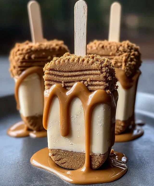 Biscoff Cookie Butter Cheesecake Pops