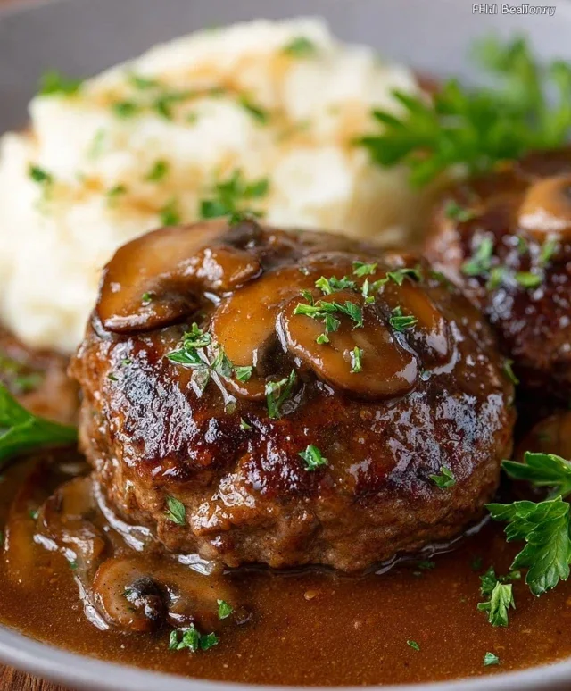 Easy Homemade Salisbury Steak