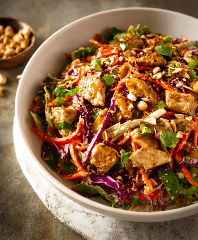 Asian Chicken Crunch Salad
