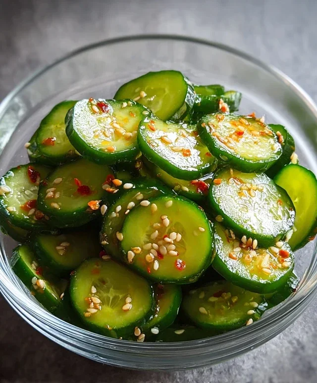Easy Asian Cucumber Salad