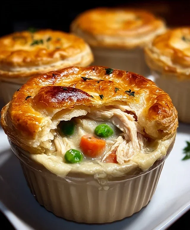 Mini Chicken Pot Pies