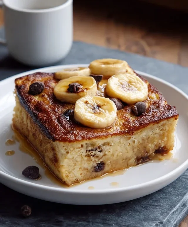 Gluten Free Banana Pancake Bake