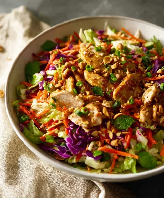 Asian Chicken Crunch Salad
