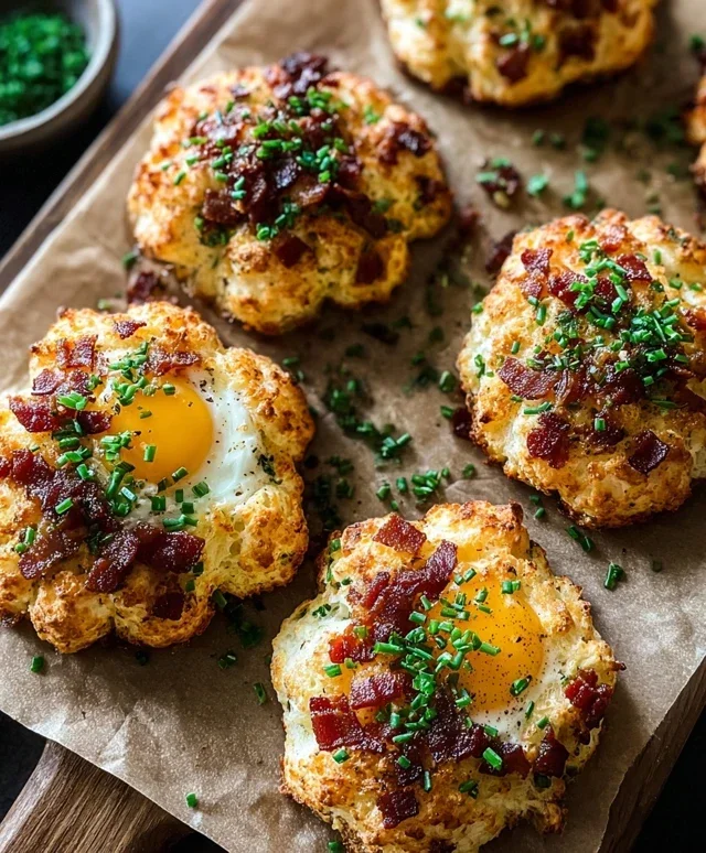 Beef Beef Bacon Parmesan & Chive Egg Clouds