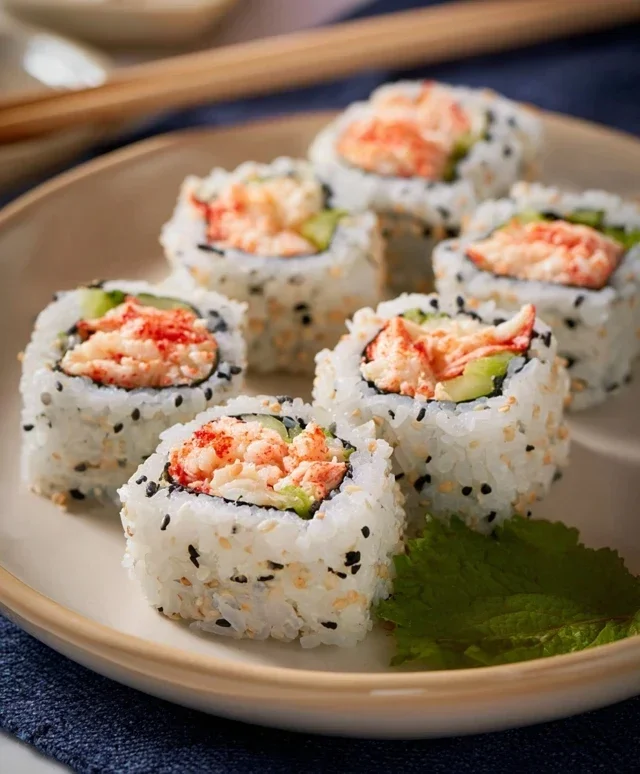 Kani Sushi (Spicy Crab Roll)