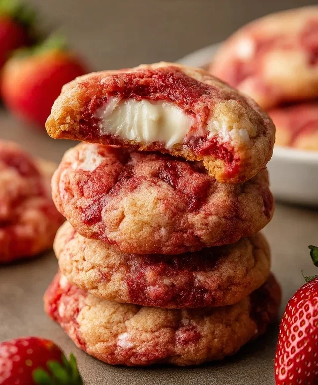 Strawberry Cheesecake Cookie