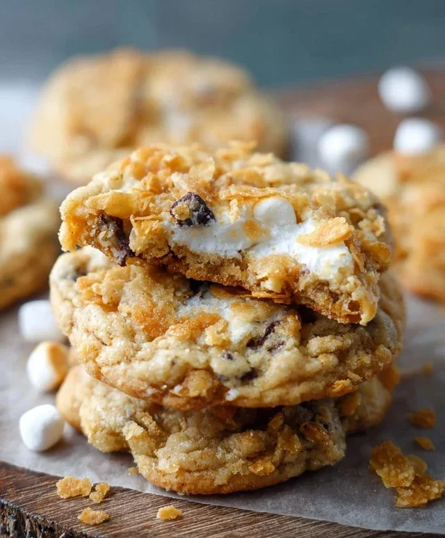 Momofuku Milk Bars Cornflake Chip Marshmallow Cookies