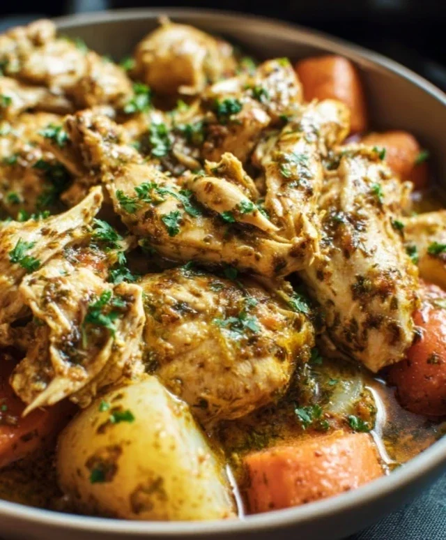 Garlic Butter Chicken Crockpot Recipe: 6-Hour Magic for Tender Bliss