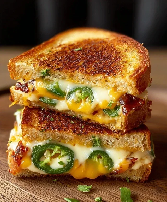 Jalapeño Popper Grilled Cheese