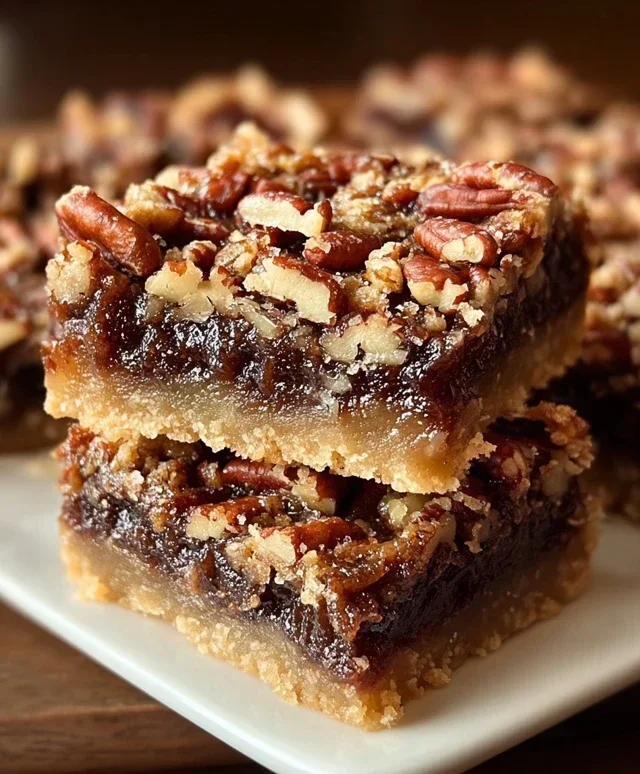 German Chocolate Pecan Pie Bars