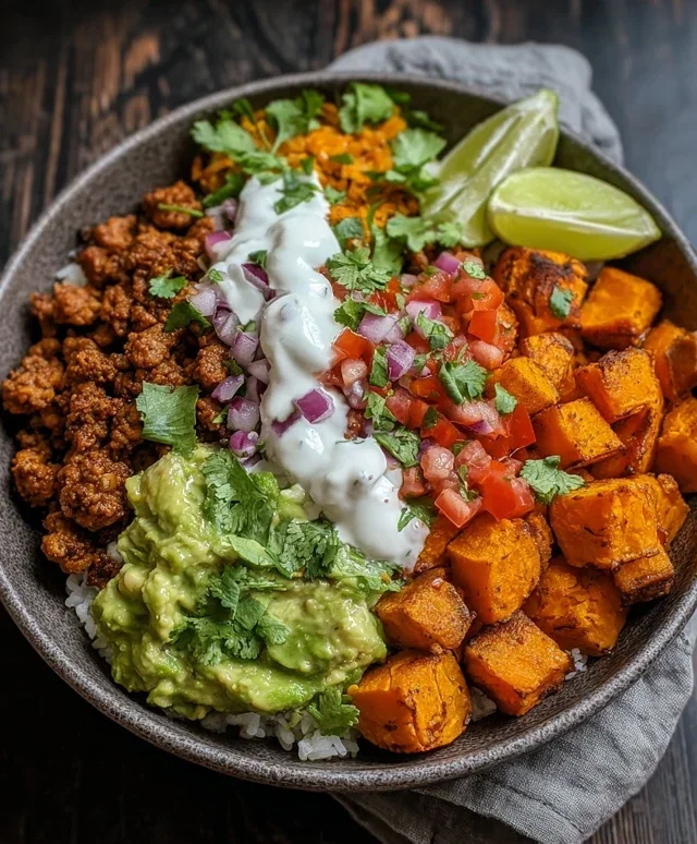 Sweet Potato Taco Bowl: Colorful Comfort Food Made Easy