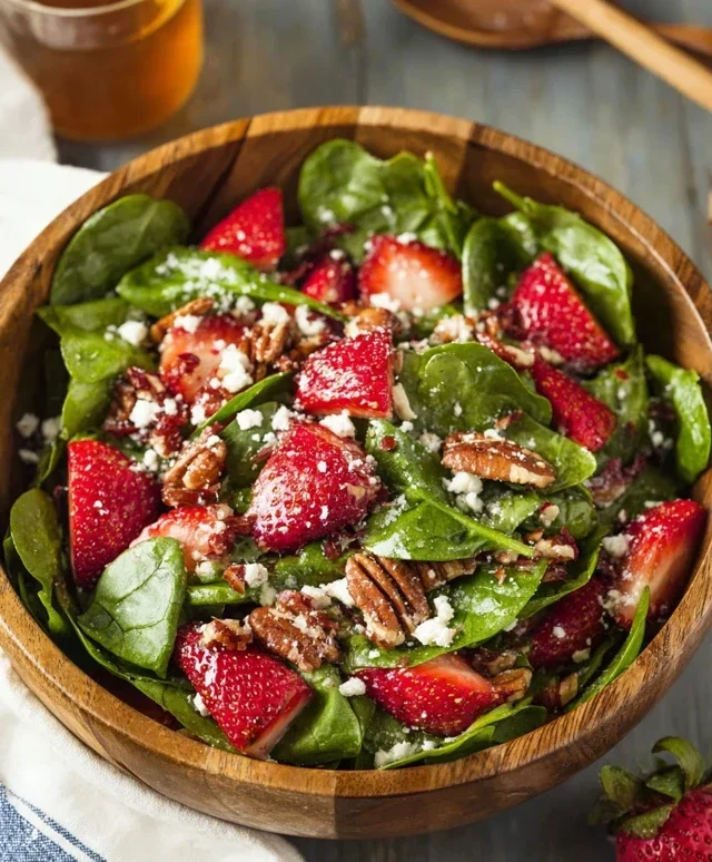 Spinach Strawberry Salad