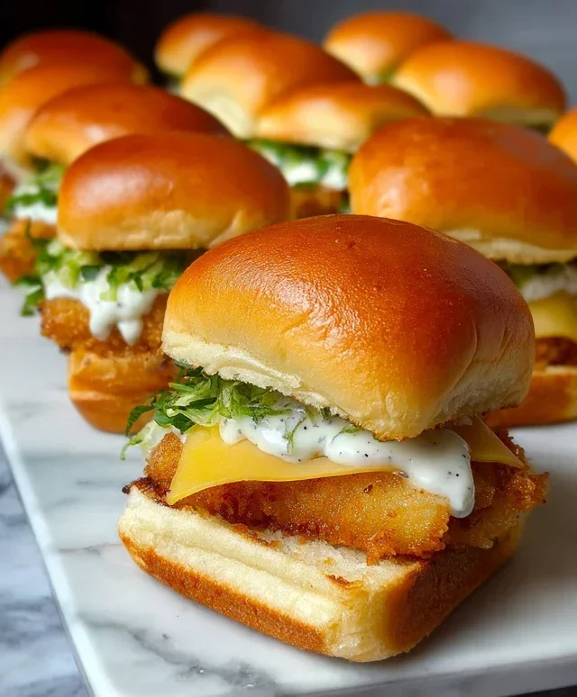 Filet-O-Fish Sliders