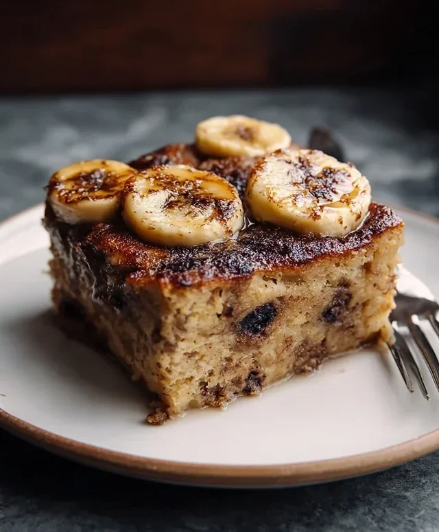 Gluten Free Banana Pancake Bake