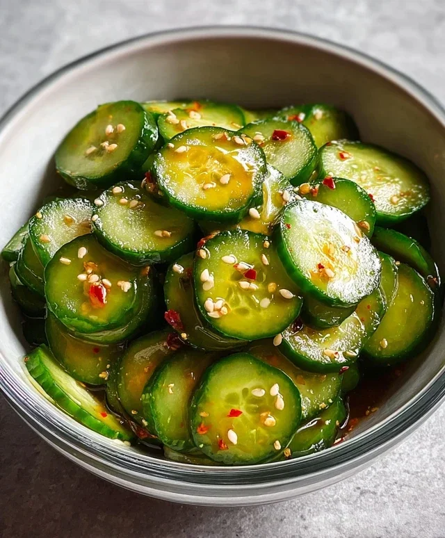 Easy Asian Cucumber Salad