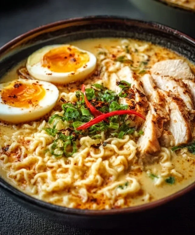 Creamy Garlic Chicken Ramen: An Incredible Ultimate Recipe