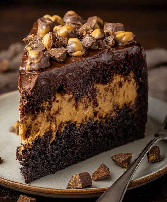Chocolate Peanut Butter Cake