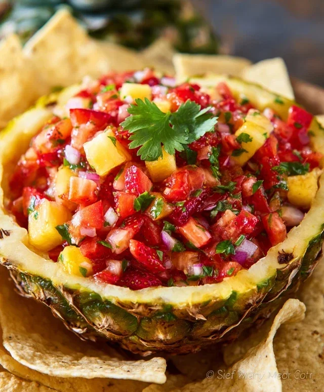 Strawberry Pineapple Salsa Recipe: A Fresh and Flavorful Treat