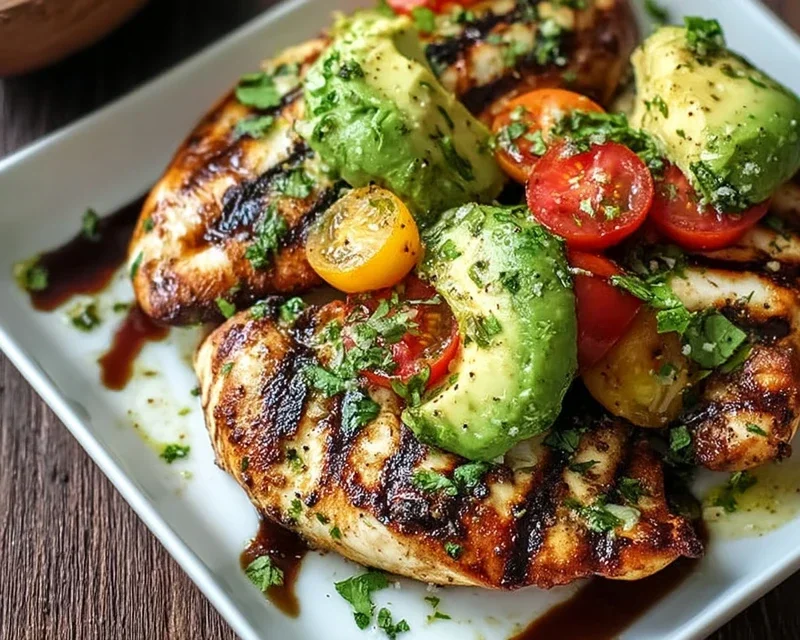 Grilled California Avocado Chicken Recipe