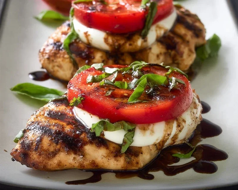 Grilled Chicken Caprese