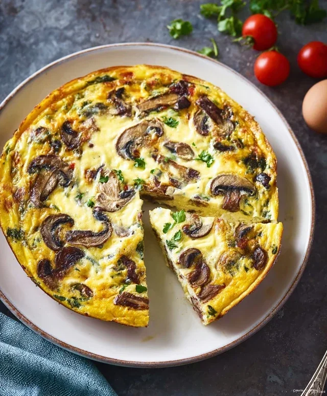Mushroom Frittata